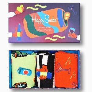 NWT Happy Socks Party Gift Set